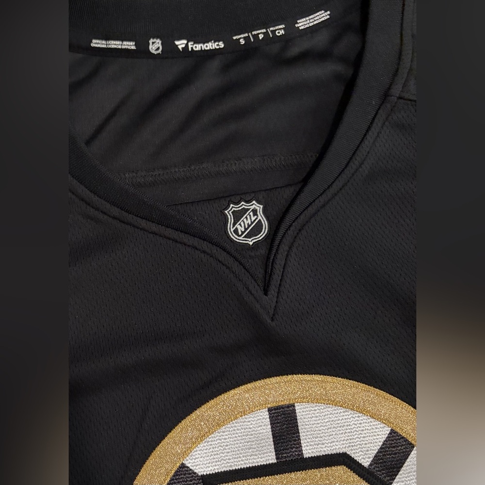 Fanatics Authentic Boston Bruins 100th Anniversary Pastrnak #88 Jersey Women’s S - Picture 3 of 6